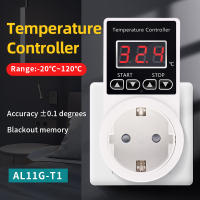 Controlador De Temperatura Digital AL11G-T1 Enchufe Con Termostato Regulador De Calor AC 110-220V Con Sensor NTC Enchufe De Enlace EU Para El Hogar - details 0