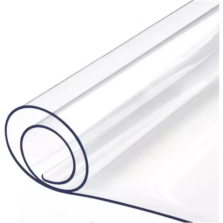 Hule Antimanchas Mantel Mesa Comedor y Mesa Cocina PVC Impermeable Transparente cristal 20 Micrón - 1