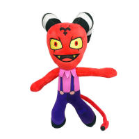 Muñeco De Peluche HELLUVA Jefe Muy Malo Demonio Muñeca De Animación Para Adultos Relleno De Algodón PP Tamaño 28-32CM - details 1