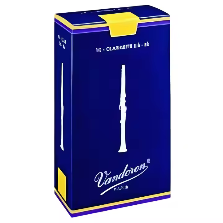 CAÑAS CLARINETE-Vandoren Tradicional (Caja Azul) (Dureza 4) (Caja de 10 Unidades) Sib - 1