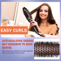 Caliente Redondo Doble PT de 1,5 "-Tecnología de Iones negativos para Cabello Pulido y alisado - details 3
