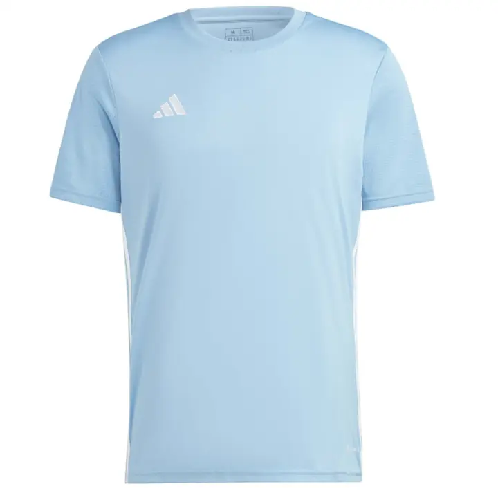 Camiseta Adidas Manga Corta 3 Bandas Varios Colores - Modelo Tabela - Cuello Redondo  T-Shirt Transpirable Aeroredy para Deportistas - Adidas Sport - Fútbol - Tenis - Padel - Indoor - Multideporte - 1
