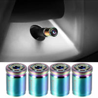 Tapones De Válvula De Neumáticos Anti-Robo De Aluminio Accesorios De Coche Para Automóviles Motocicletas Bicicletas - details 14