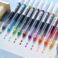 24-Pack De Bolígrafos De Tinta Rápida 0.5mm Puntas Finas Para Oficina Y Escuela Suministros De Papelería Colores Variados Escritura Suave - details 2