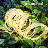 Luces De Encaje Solar LED Impermeables Para Jardín Decoración De Navidad Y Año Nuevo Guirnalda De Navidad Para Pared Y Césped - details 4