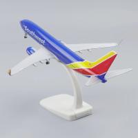 Modelo De Avión De Metal Diecast Boeing 737 De Southwest Airlines 20cm Con Planta Baja Para Coleccionistas Y Juguetes Para Mayores De 14 Años - details 4