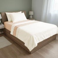 Juego Sabanas Ivy Coralina Mommata 180 gr/m² Soft Silk Doble Perchado para Cama de 90 a 180 cm, Tacto Seda - details 0