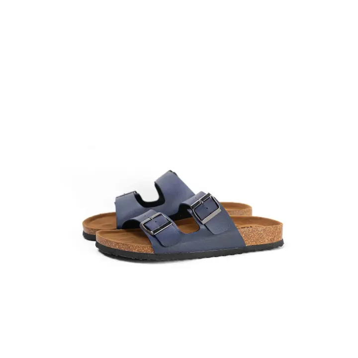 Paloma Wang Sandalias doble hebilla para hombre con plantilla de corcho - 1