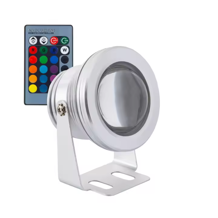 Ledkia Foco Exterior LED RGB 7W Superficie 12V DC - 1