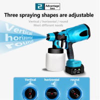 Pistola pulverizadora eléctrica de 800ML, pulverizador de pintura inalámbrico, revestimiento de muebles para automóviles, aerógrafo, pulverizador de pintura para Makita, batería de 18V, herramientas de bricolaje - details 2