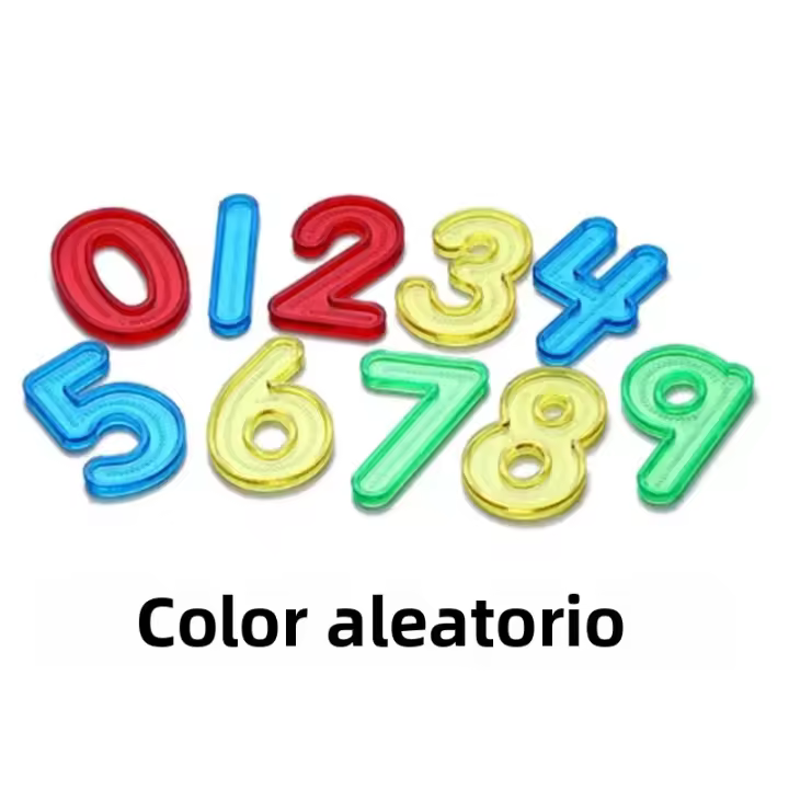 Juguetes Montessori De Matemáticas Para Mesa De Luz Translúcida Contable Para Niños De 3 Años Recursos Educativos De Enseñanza - 1