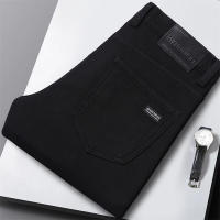 WTHINLEE Jeans Negros Para Hombre Estilo Clásico Stretch Cómodo Pantalones De Negocios Casual Ajuste Regular Trousers De Denuim - details 8