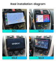Estéreo De Coche 8 Núcleos Para Toyota Auris E150 2006-2012 Multimedia Android 13 Sin 2 Din DVD Con Wireless CarPlay Y Android Auto - details 1