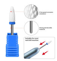 Kit De 4/6 Piezas De Brocas De Uñas De Cerámica Para Taladro Eléctrico Accesorios Para Manicura Eliminación De Esmalte De Gel Y Acrílico - details 3
