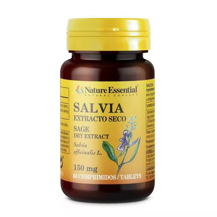 NATURE ESSENTIAL SALVIA 150 MG 60 COMPRIMIDOS - 1