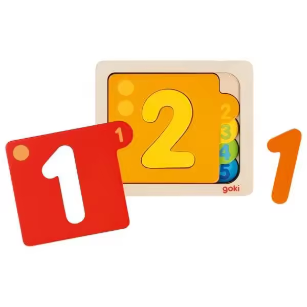 Puzzle de Números | Goki 57410 - 1