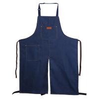 Delantal De Denim Con Pierna Dividida Pottery Para Modelar Cerámica Y Jardín Lavable Cómodo Transpirable Antisudor Unisex - details 1