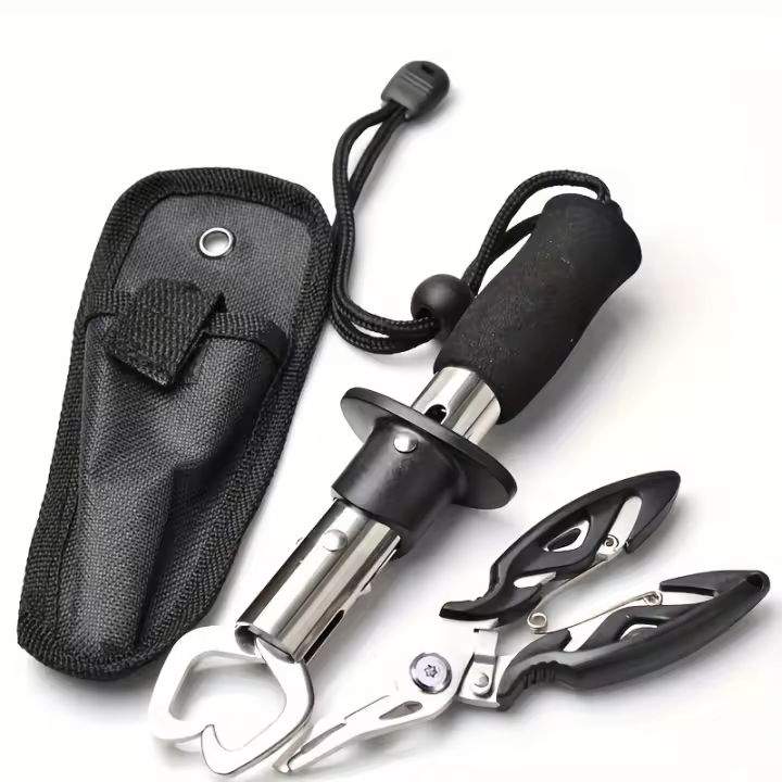 Juego De Aros Para Pescar En Acero Inoxidable Controlador De Peces Con Calidad Reputable Herramientas De Pesca Afilador De Escamas De Peces - 1