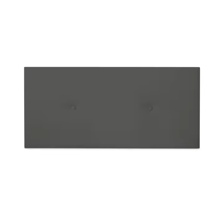 Duérmete Online Cabecero Firenze Polipiel Acolchado - Gris  - Altura 60cm  - Alta Gama - 1