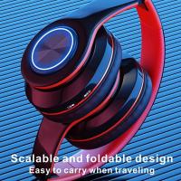 Auriculares Inalámbricos Bluetooth-Luces de Colores/Apliques/Micrófono incorporado-Bluetooth 5,0/Alcance 13 m - details 4