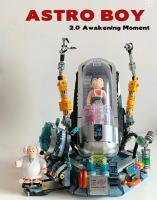 Pantasy Astro Boy Set De Bloques De Construcción Para Adultos Momento De Despertar De La Figura Mecánica Kit De Construcción Coleccionable Regalo Con Bloques De Plástico ABS Tamaño Pequeño Compatible Con Lego - details 0