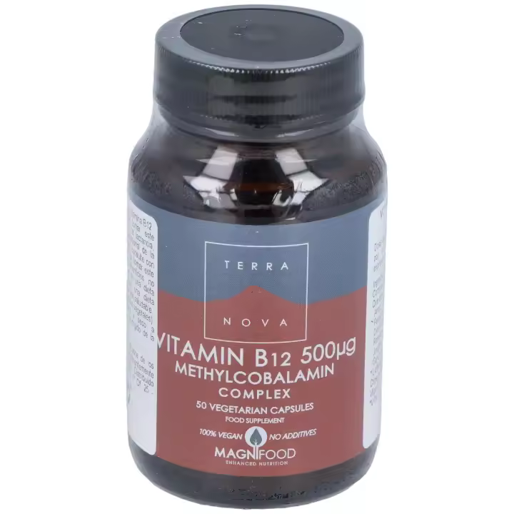 Terranova Vitamina B12 500 Ui Complex (Metilcobalamina) 50 Cápsulas - 1