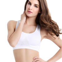 Sudadera Deportiva Transpirable Para Mujer Absorbe Sudor Con Capa Doble Sin Costuras Acolchada Para Gimnasio Correr Fitness Yoga - details 1