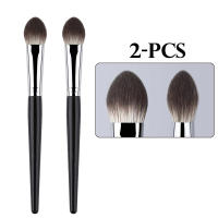 Cepillo De Maquillaje Para Rubor Pequeño Y Preciso De Pelo Sintético Mano De Madera Uso Con Polvo Blush Crema Y Líquido Herramienta De Maquillaje En Forma De Corazón Y Durazno - details 5