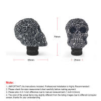 Knob De Cambio De Marchas Con Diseño De Cráneo Para Coche Pieza Decorativa Universal De Resina Y Metal Para Accesorios De Coche - details 5