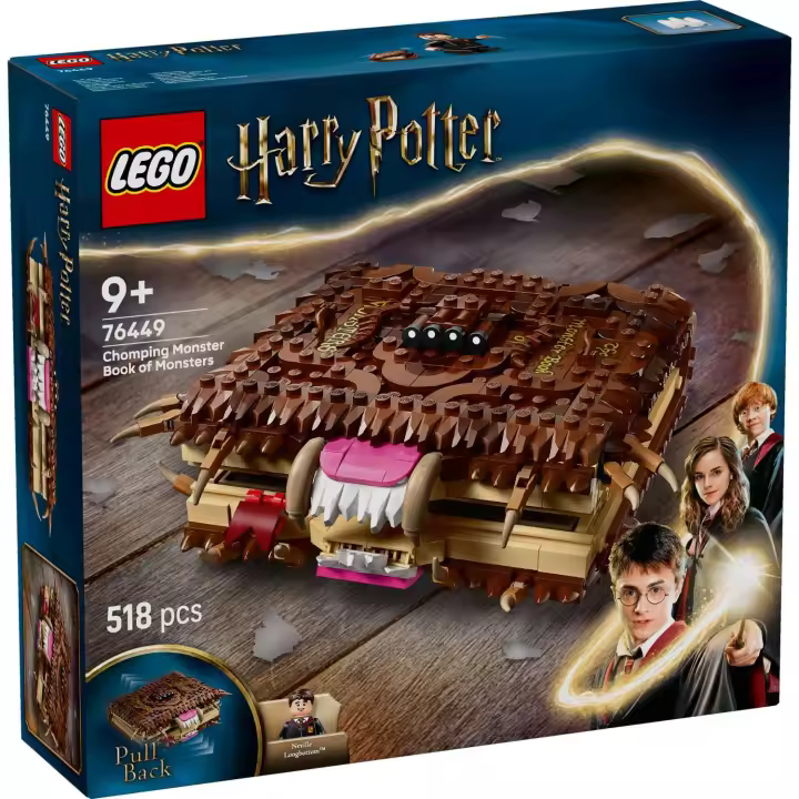 Lego  Harry Potter 76449 Monstruoso Libro de los Monstruos Mordedor Lego - 1