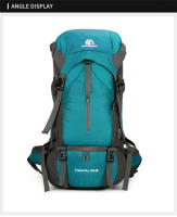 Mochila De Camping 70L De Nylon Para Hombres Y Mujeres Bolsa De Viaje Con Cubierta De Lluvia Para Senderismo Y Escalada Exterior - details 17