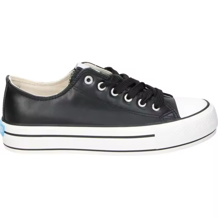 MTNG | Zapatillas con Plataforma Mustang Bigger X para Moda Joven – Deportivas en Color Negro – Sneakers con Cordones – Con Plataforma – Poliéster – Versátiles – Veganas – Modelo 60173 - 1