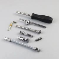 Kit de herramientas de reparación de automóviles de 46 piezas, juego de llaves de vaso de 1/4 de pulgada, llave dinamométrica de trinquete, juego de reparación de automóviles, herramienta mecánica - details 3