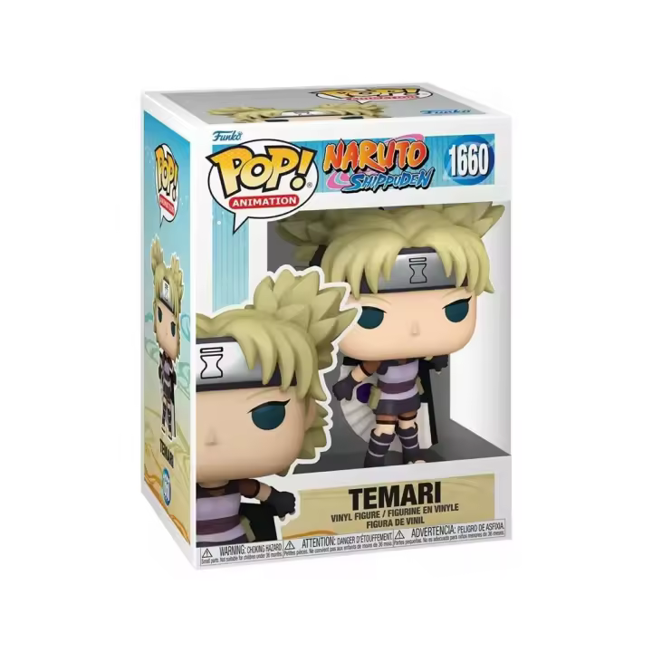 Funko Pop Animation Naruto Shippuden Figura Temari Juguetes FUNKO - 1