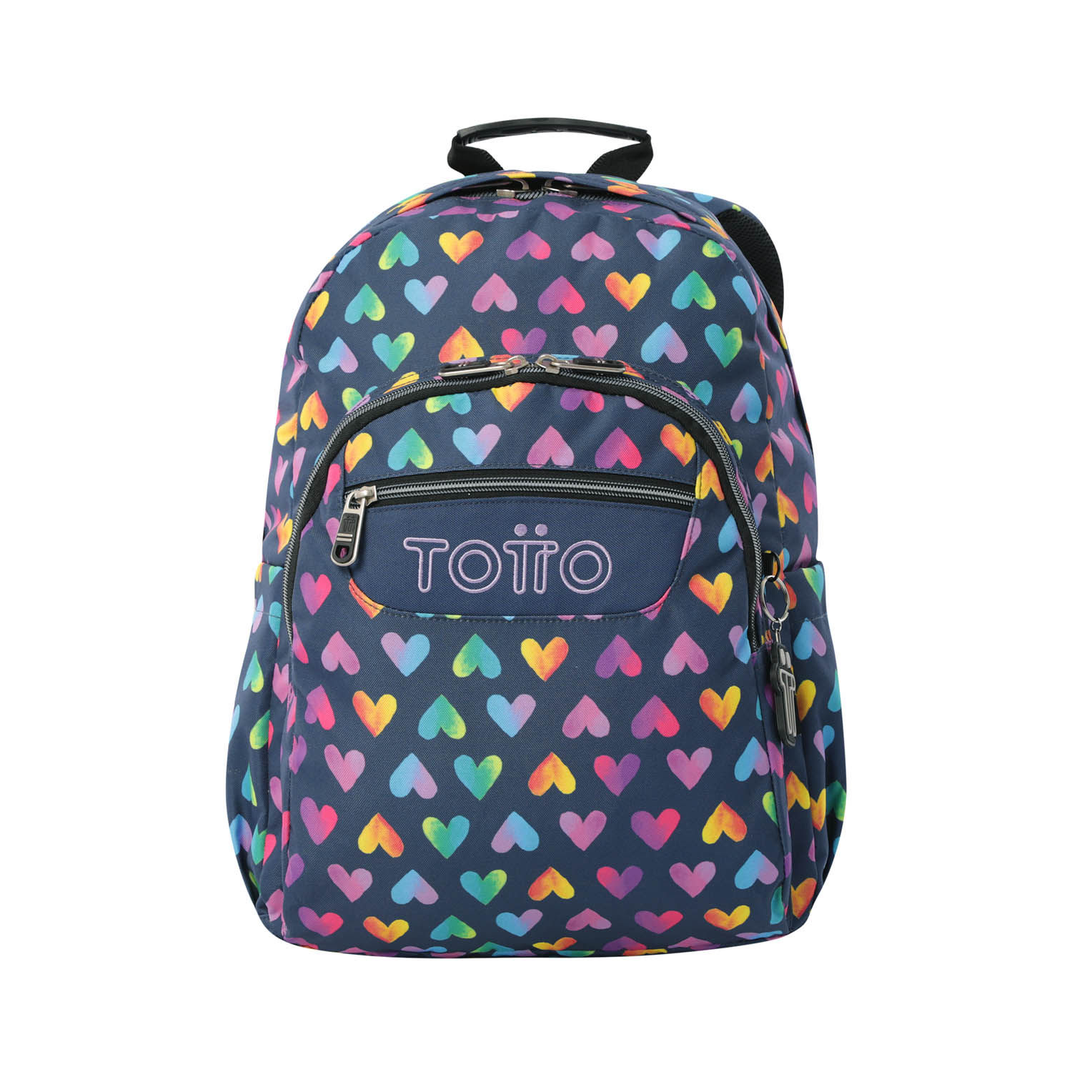 Totto Mochila escolar Acuareles Material: Poliéster reciclado 33 x 44 x 14 cm