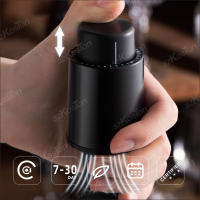 Tapa De Vino Con Bomba De Vacío Accesorios De Barra Sellador Aerator Negro Silicone Ecológico Para Mantener El Vino Fresco - details 7