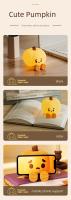 Lámpara De Noche De Calabaza Halloween En Silicona Suave Luz Segura Para Decoración De Habitación Timable Y Ajustable Regalos Para Niños Y Bebés - details 9