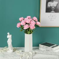 12pcs Arreglo De Rosas Artificiales Realistas Para Bodas Cumpleaños Y Más Decoración Floral Para El Hogar Y Arreglo De Flores - details 3