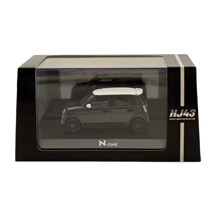 Coche De Colección Diecast Hobby Japan N-ONE RS En Verde Británico 1/43 Juguete De Automóviles Para Coleccionistas Sin Batería - 1