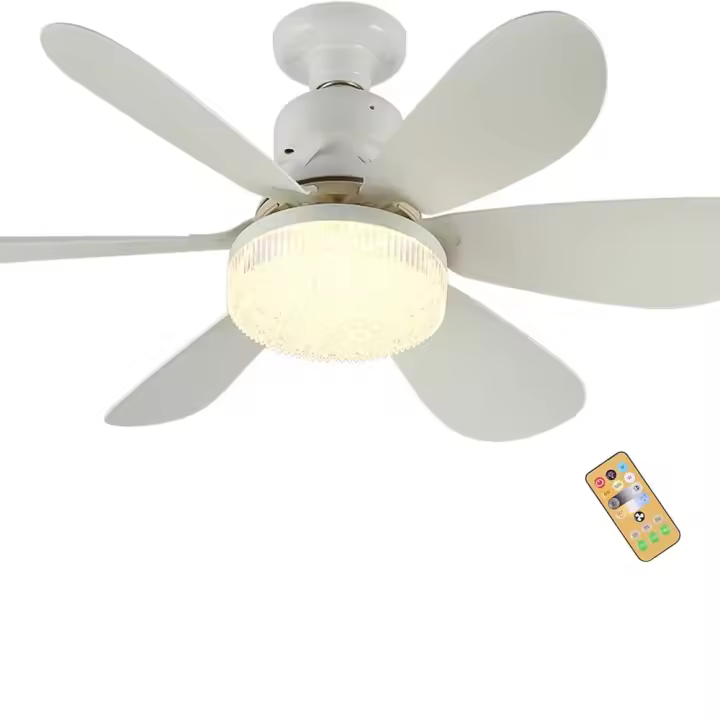 Ventilador de Techo con Luz LED y Control Remoto - 1