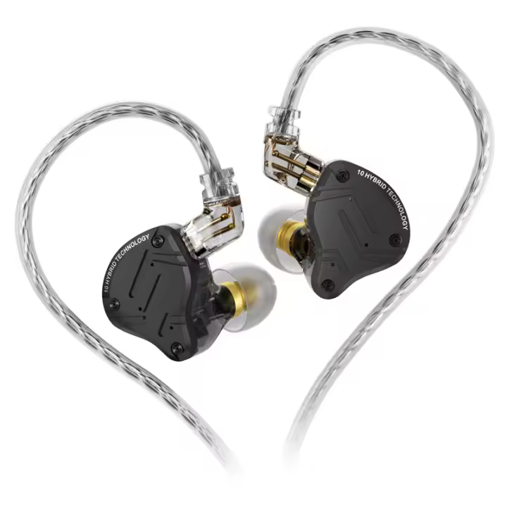 KZ ZS10 pro X Auriculares In-ear HiFi Bass Metal Híbridos Deportivos Cancelación De Ruido Cableado Sin Bluetooth Resistencia 29 Sensibilidad 112 - 1