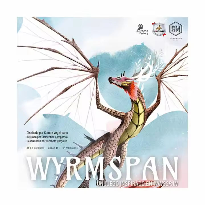 Wyrmspan, inspirado en Wingspan. Editado por Maldito Games - 1