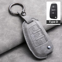 Funda De Llave De Coche En Cuero Para Audi A3 8L 8P A4 B6 B7 B8 A6 C5 C6 4F RS3 Q3 Q7 TT 8L 8V S3 Accesorios De Llavero - details 5