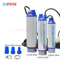 Bomba Eléctrica Portátil Para Coche 260W 12/24V Para Diesel Aceite Agua Vino Transferencia Camping Pesca Motor Submersible 180W 100W Azul - details 2