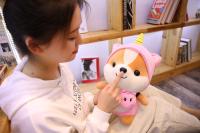 Muñeco De Peluche De 25cm Squirrel Shiba Inu Perro Corgi Cojín Suave Para Niños Regalo De Navidad Kawaii Valentin - details 15
