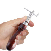 LMDZ Herramienta De Arte En Cuero Ajustable Para Costura Al Límite Y Realce De Borde Set De Inicio Para Manualidades En Cuero - details 3