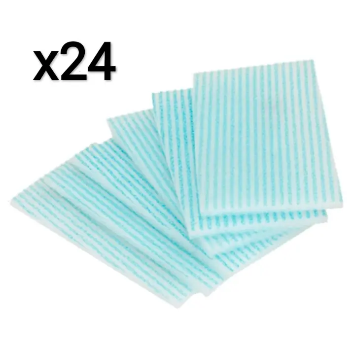 Esponjas desechables 24 UNIDADES jabonosas para niños y adultos, hidratantes, suaves. Jalsosa - 1