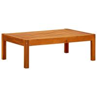 vidaXL Mesa de jardín de madera de acacia maciza 85x57x29 cm - details 0