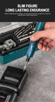 Mini Destornillador Eléctrico Inalámbrico Recargable USB 3.6V 200r/Min Herramienta De Reparación Para El Hogar Con Torque Máximo De 2N/M Peso 145g - details 6