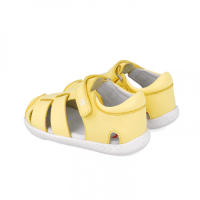 Sandalias respetuosas y barefoot de Garvalín en color azul y amarillo mod. 252326 - details 1